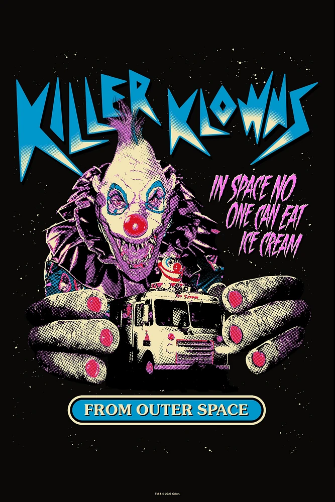 Killer Klowns From Outer Space Klownzilla Poster