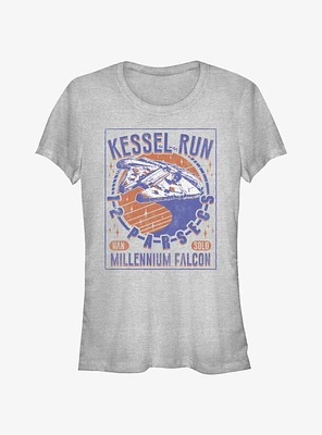 Star Wars Kessel Run Millennium Falcon Girls T-Shirt