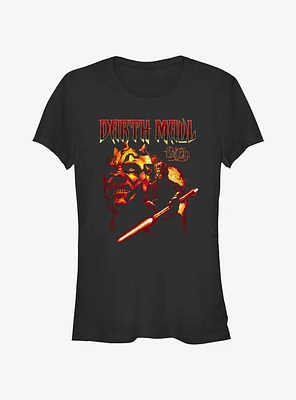 Star Wars Heavy Metal Darth Maul Girls T-Shirt