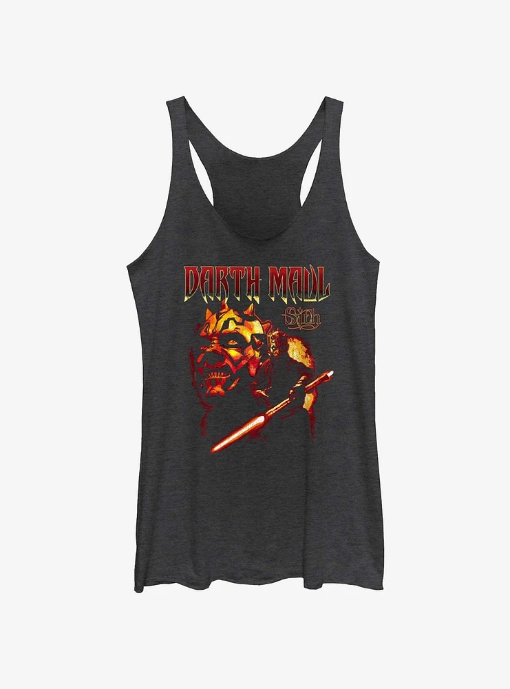 Star Wars Heavy Metal Darth Maul Girls Tank