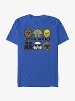 Star Wars Chibi Portraits T-Shirt