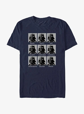 Star Wars Darth Vader Expressions T-Shirt