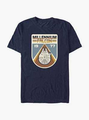 Star Wars Millennium Falcon Badge T-Shirt