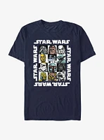 Star Wars Galaxy Grid T-Shirt