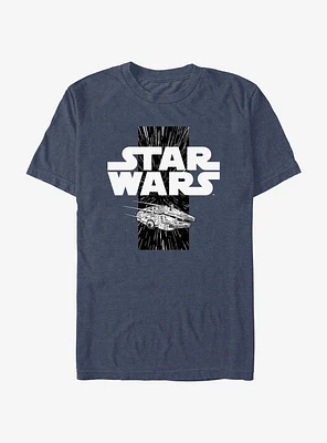 Star Wars Hyperdrive Millennium Falcon T-Shirt