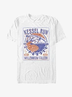 Star Wars Kessel Run Millennium Falcon T-Shirt