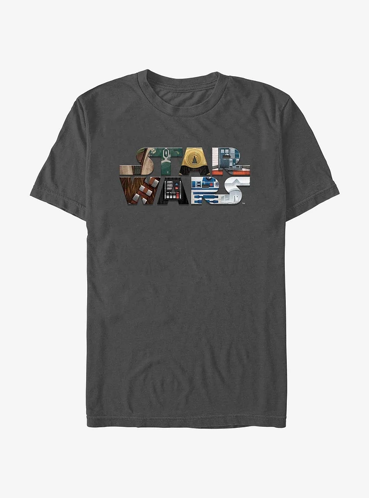 Star Wars Logo Symbolic Fill T-Shirt
