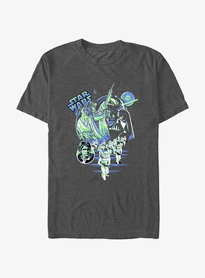 Star Wars Luke & Leia Versus Empire T-Shirt