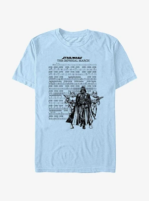 Star Wars Imperial March Music Sheet T-Shirt