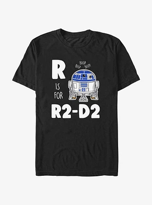 Star Wars R Is For R2-D2 T-Shirt