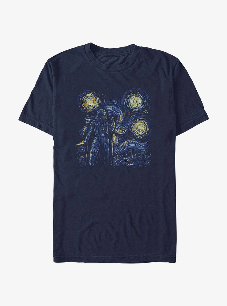 Star Wars Starry Vader T-Shirt