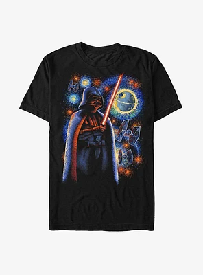 Star Wars Darth Vader Starry T-Shirt