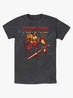 Star Wars Heavy Metal Darth Maul Mineral Wash T-Shirt