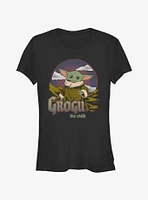 Star Wars The Mandalorian Grogu Child Vintage Girls T-Shirt