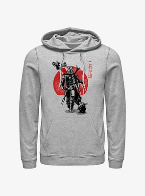 Star Wars The Mandalorian Sumi Ink Sunset Hoodie