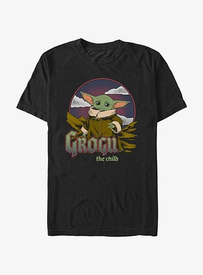 Star Wars The Mandalorian Grogu Child Vintage T-Shirt
