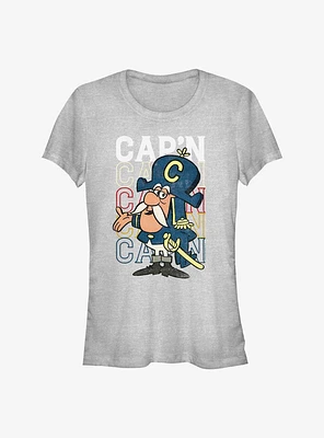 Capn Crunch Captain Stack Girls T-Shirt