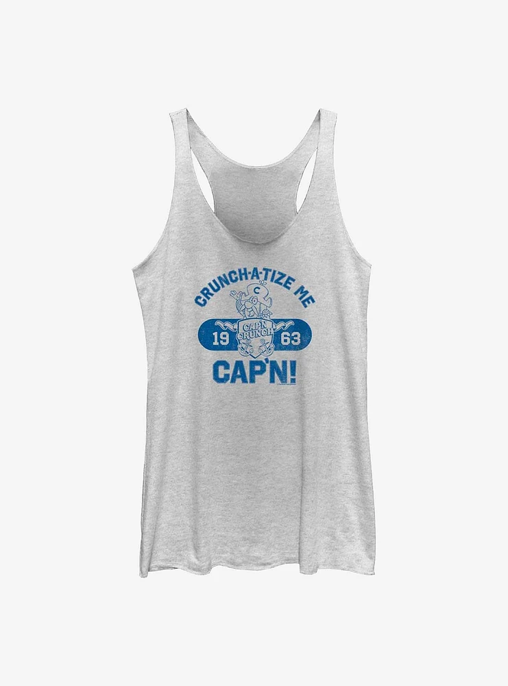 Capn Crunch Collegiate Girls Raw Edge Tank