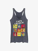 Capn Crunch Happy Crew Girls Raw Edge Tank