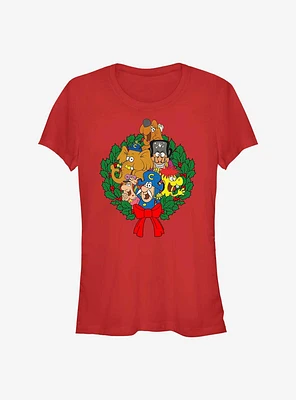 Capn Crunch Crew Wreath Girls T-Shirt