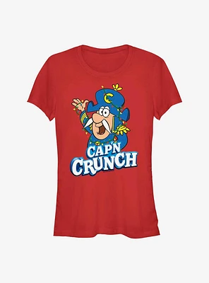 Capn Crunch Holiday String Light Wrap Girls T-Shirt