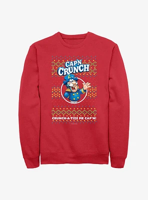Capn Crunch Ugly Christmas Sweater Pattern Sweatshirt