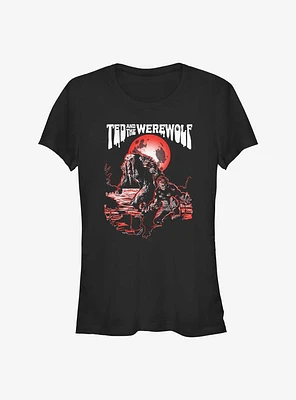 Marvel Studios' Special Presentation: Werewolf By Night Man-Thing and His Dog Girls T-Shirt