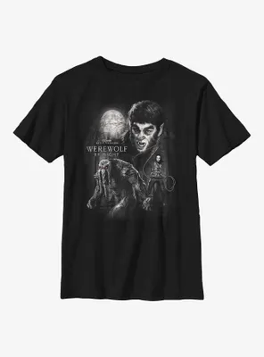 Marvel Studios' Special Presentation: Werewolf By Night Moonlit Crawl Poster Youth T-Shirt