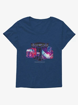 Transformers More Than Meets The Eye Girls T-Shirt Plus