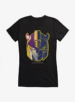 Transformers Bumblebee Head Icon Girls T-Shirt