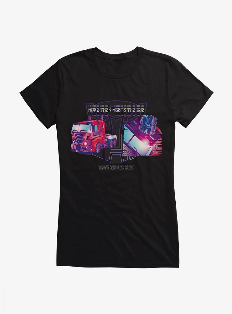 Transformers More Than Meets The Eye Girls T-Shirt