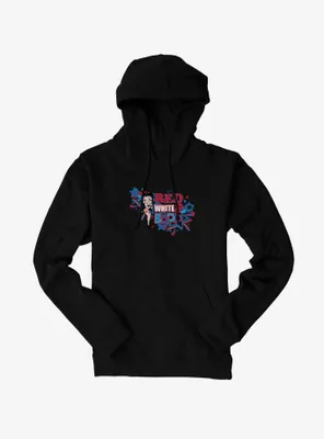 Betty Boop Red White And Hoodie
