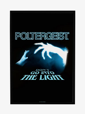 Poltergeist 1982 Don't Go Into The Light Framed Poster