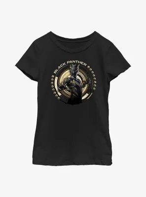Marvel Black Panther: Wakanda Forever Shuri Action Badge Youth Girls T-Shirt