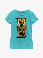 Marvel Black Panther: Wakanda Forever Shuri Salute Badge Youth Girls T-Shirt