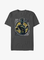 Marvel Black Panther: Wakanda Forever Painted Shuri Badge T-Shirt