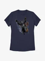 Marvel Black Panther: Wakanda Forever Warriors Take Action Womens T-Shirt