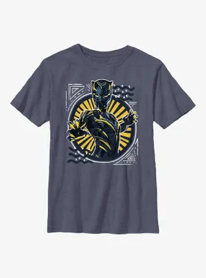 Marvel Black Panther: Wakanda Forever Painted Shuri Badge Youth T-Shirt