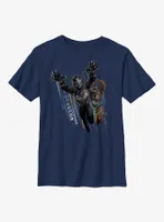 Marvel Black Panther: Wakanda Forever Warriors Take Action Youth T-Shirt