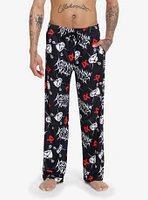 Ice Nine Kills Icons Allover Print Pajama Pants