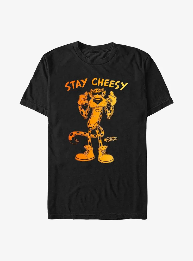 Cheetos Mens Chester Cheetah Shirt - Flamin Hot Chester Cheetah Graphic  T-Shirt