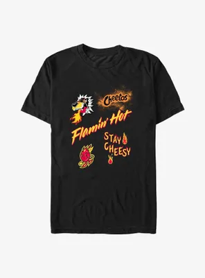 Cheetos Flamin' Hot Stay Cheesy Icons T-Shirt