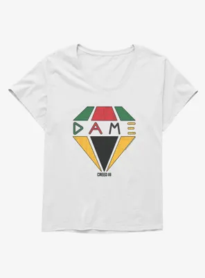 Creed III Dame Symbol Womens T-Shirt Plus