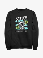 Disney Lilo & Stitch Emo Skelestitch Sweatshirt