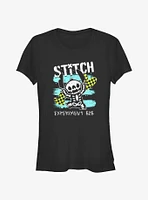Disney Lilo & Stitch Emo Skelestitch Girls T-Shirt