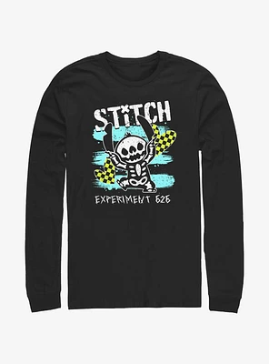 Disney Lilo & Stitch Emo Skelestitch Long-Sleeve T-Shirt