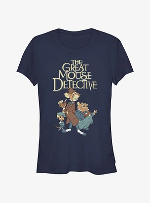 Disney The Great Mouse Detective Mousey Trio Girls T-Shirt