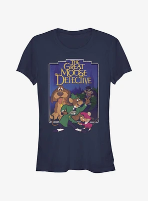 Disney The Great Mouse Detective Poster Girls T-Shirt