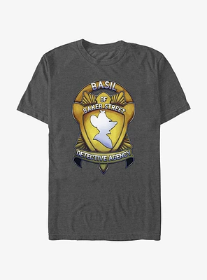Disney The Great Mouse Detective Basil Badge T-Shirt
