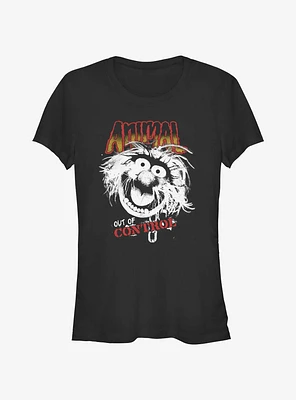 Disney The Muppets Animalistic Out Of Control Girls T-Shirt